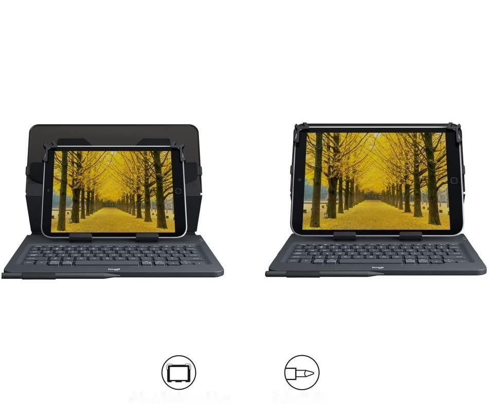 Logitech Universal Folio z klawiaturą do tabletów 9–10" (23–25,5 cm), układ nordycki