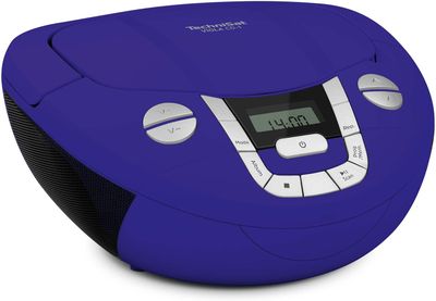 TechniSat Viola CD-1 – przenośny boombox CD (radio dla dzieci, odtwarz