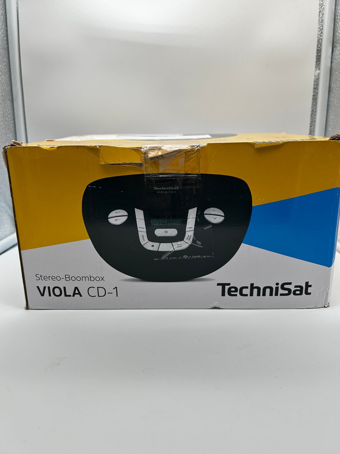 TechniSat Viola CD-1 – przenośny boombox CD (radio dla dzieci, odtwarz