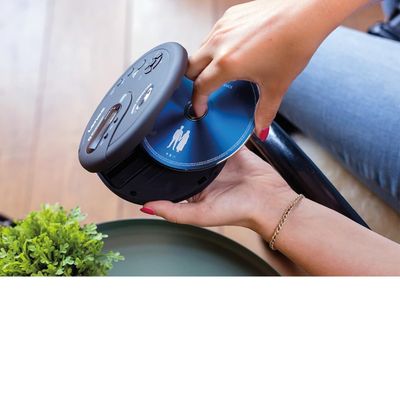 Lenco CD-300 – przenośny odtwarzacz CD z Bluetooth i MP3 (czarny)