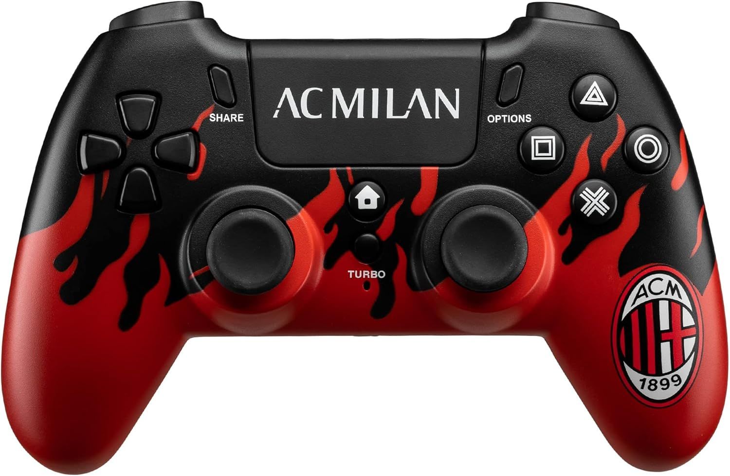 Gamepad Qubick AC Milan Flames Bezprzewodowy