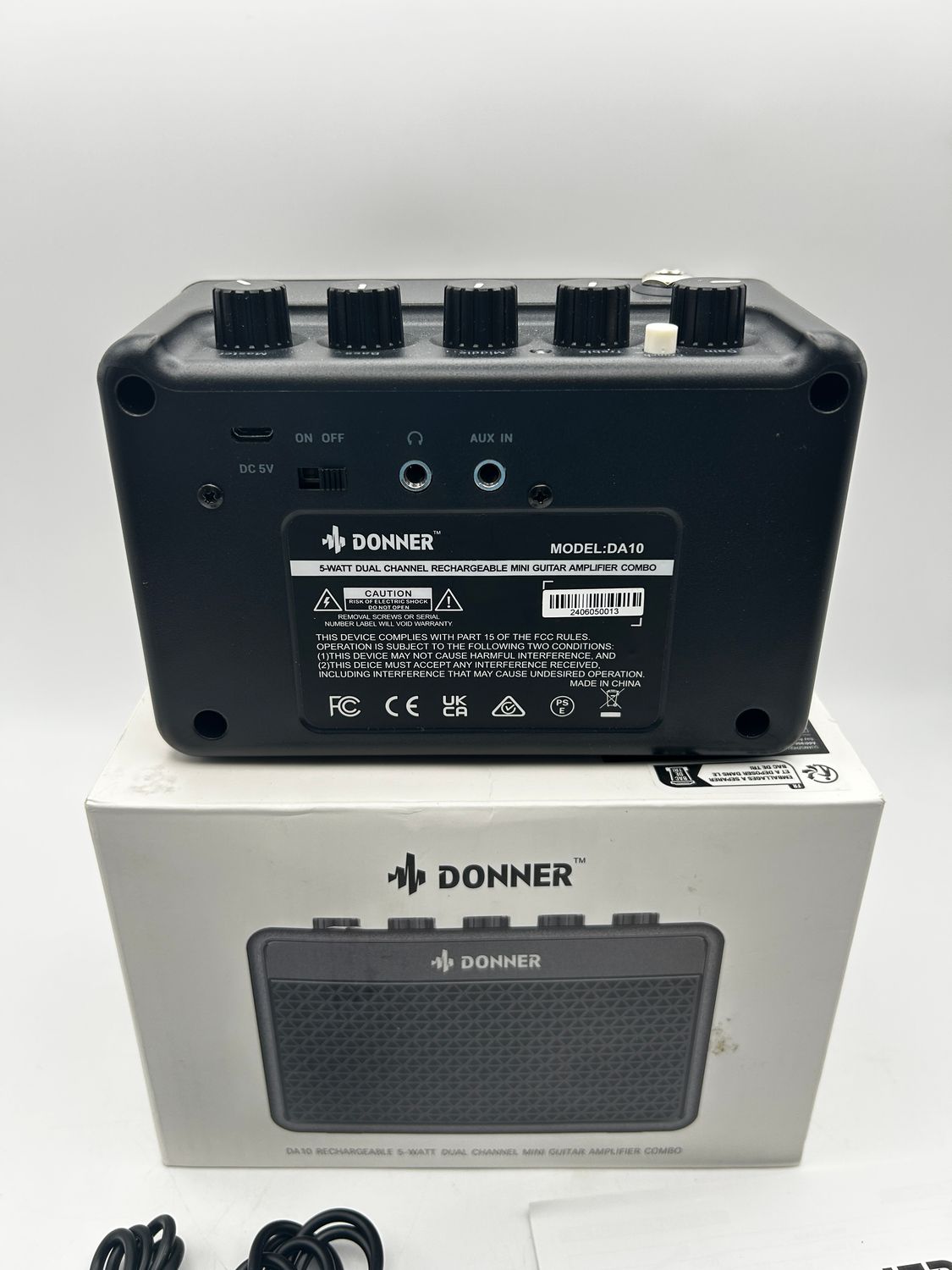 Donner DA-10 Mini wzmacniacz do gitary elektrycznej 5 W