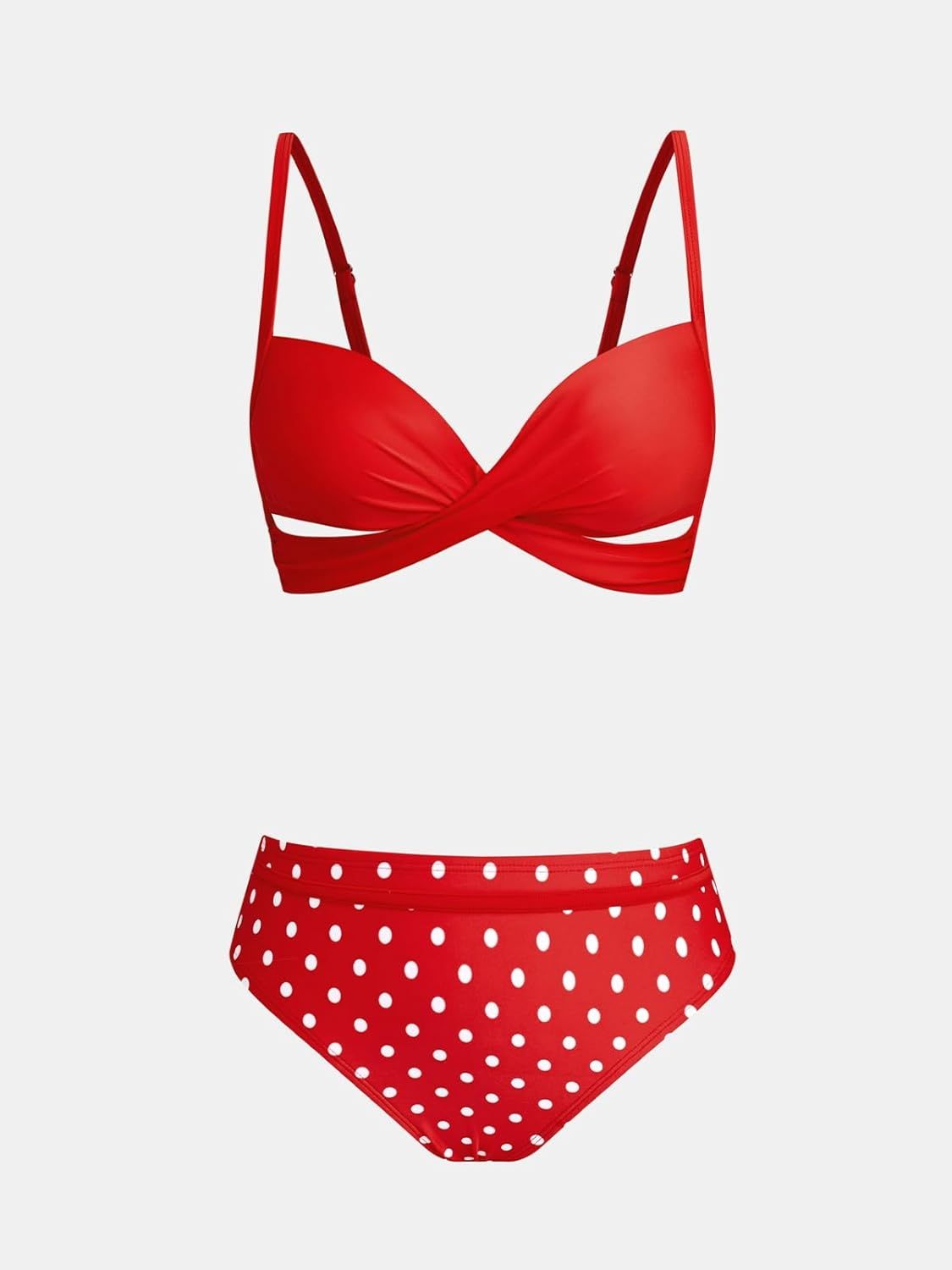 CUPSHE Dwuczęściowy strój kąpielowy bikini push-up