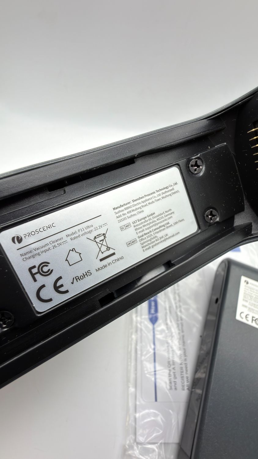 Proscenic P11 Ultra Bezprzewodowy odkurzacz 500 W / 50 min / 50 kPa