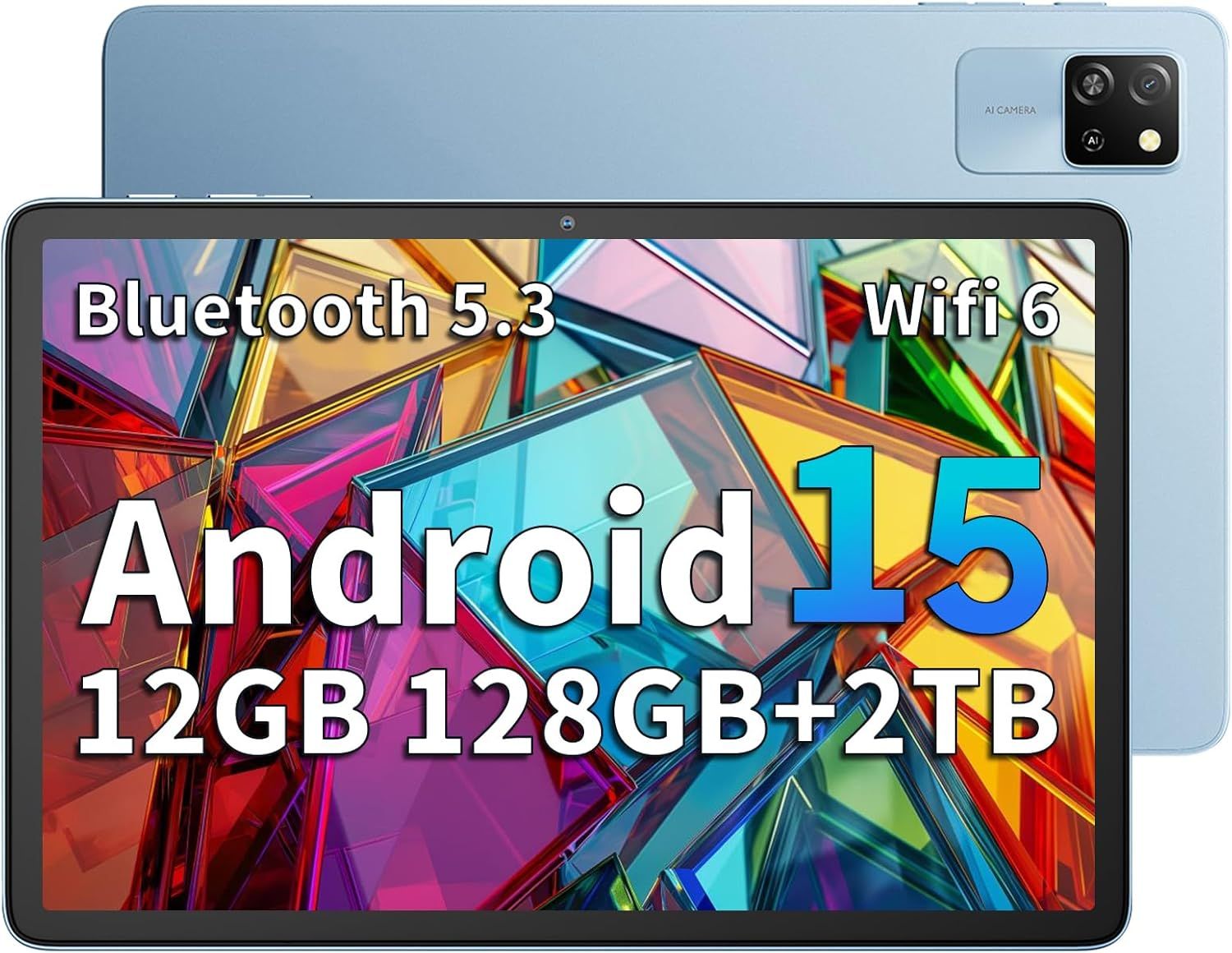 Blackview Tab 60 WiFi 10" 12GB RAM 128GB ROM Android 15 – tablet uszkodzony