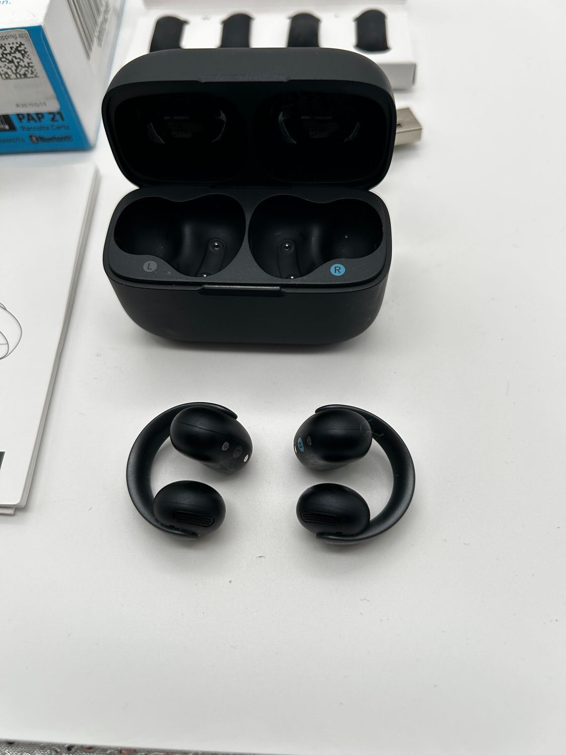 ANKER Soundcore AeroClip black – otwarte słuchawki clip-on
