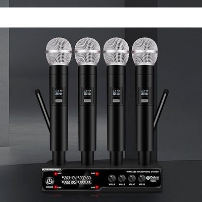 D Debra Audio VM304 – 4‑kanałowy bezprzewodowy system mikrofonów VHF