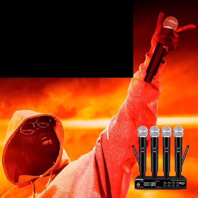 D Debra Audio VM304 – 4‑kanałowy bezprzewodowy system mikrofonów VHF