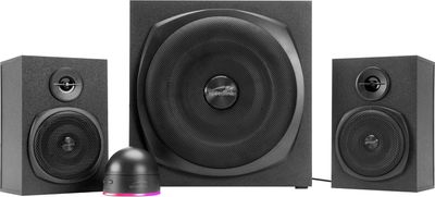 Speedlink GRAVITY LT głośniki komputerowe 2.1 z Bluetooth - z drewnian
