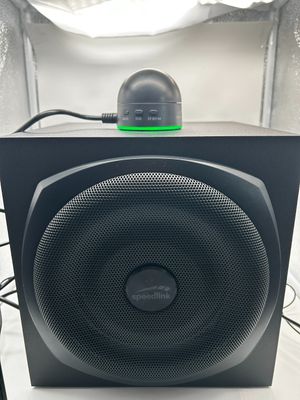 Speedlink GRAVITY LT głośniki komputerowe 2.1 z Bluetooth - z drewnian