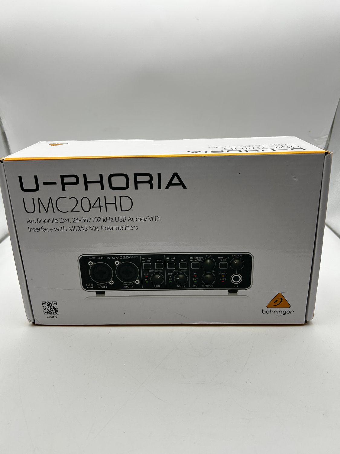 Behringer UMC204HD – interfejs audio/MIDI USB