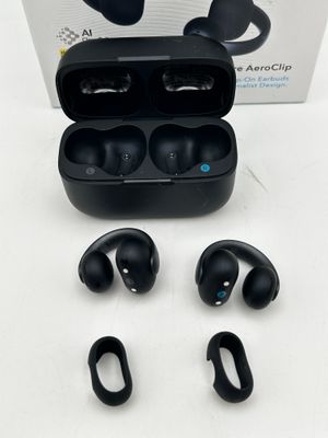 Słuchawki bezprzewodowe Soundcore AeroClip open-ear Bluetooth czarne