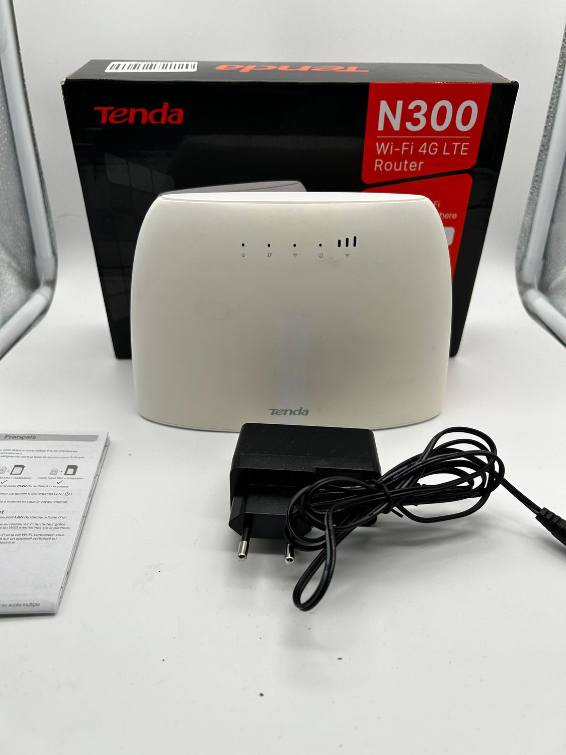 Tenda 4G03- router 4G SIM, router do karty SIM, prędkość do 300 Mbps,
