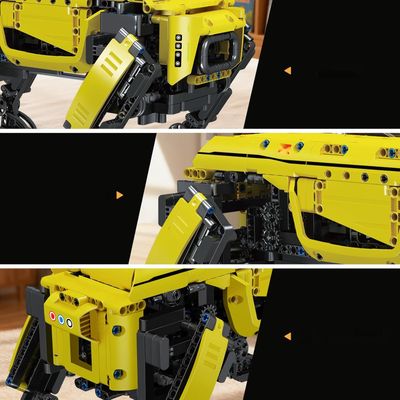 Mould King 15066 Pies Perro – Zdalnie Sterowany Robot z Klocków, 936 Elementów