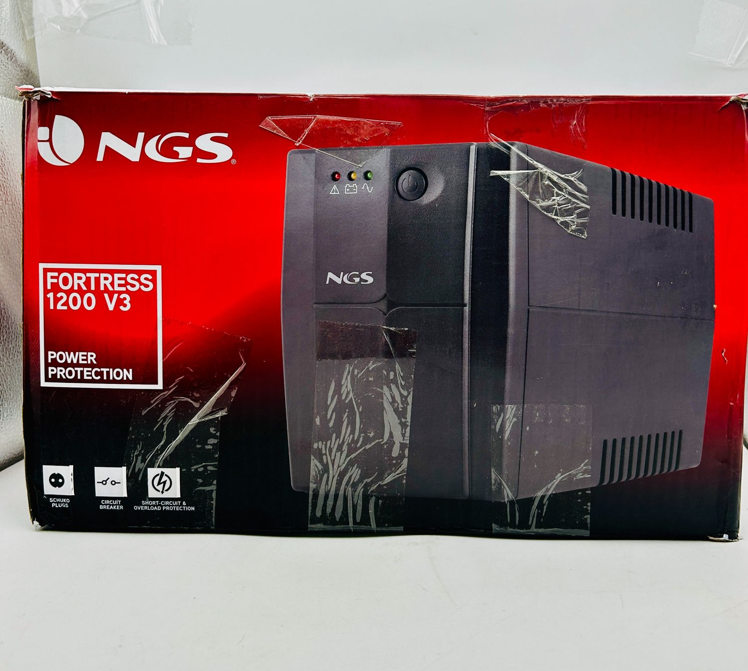 NGS FORTRESS1200V3 – zasilacz awaryjny UPS, off-line 800 VA, stała moc