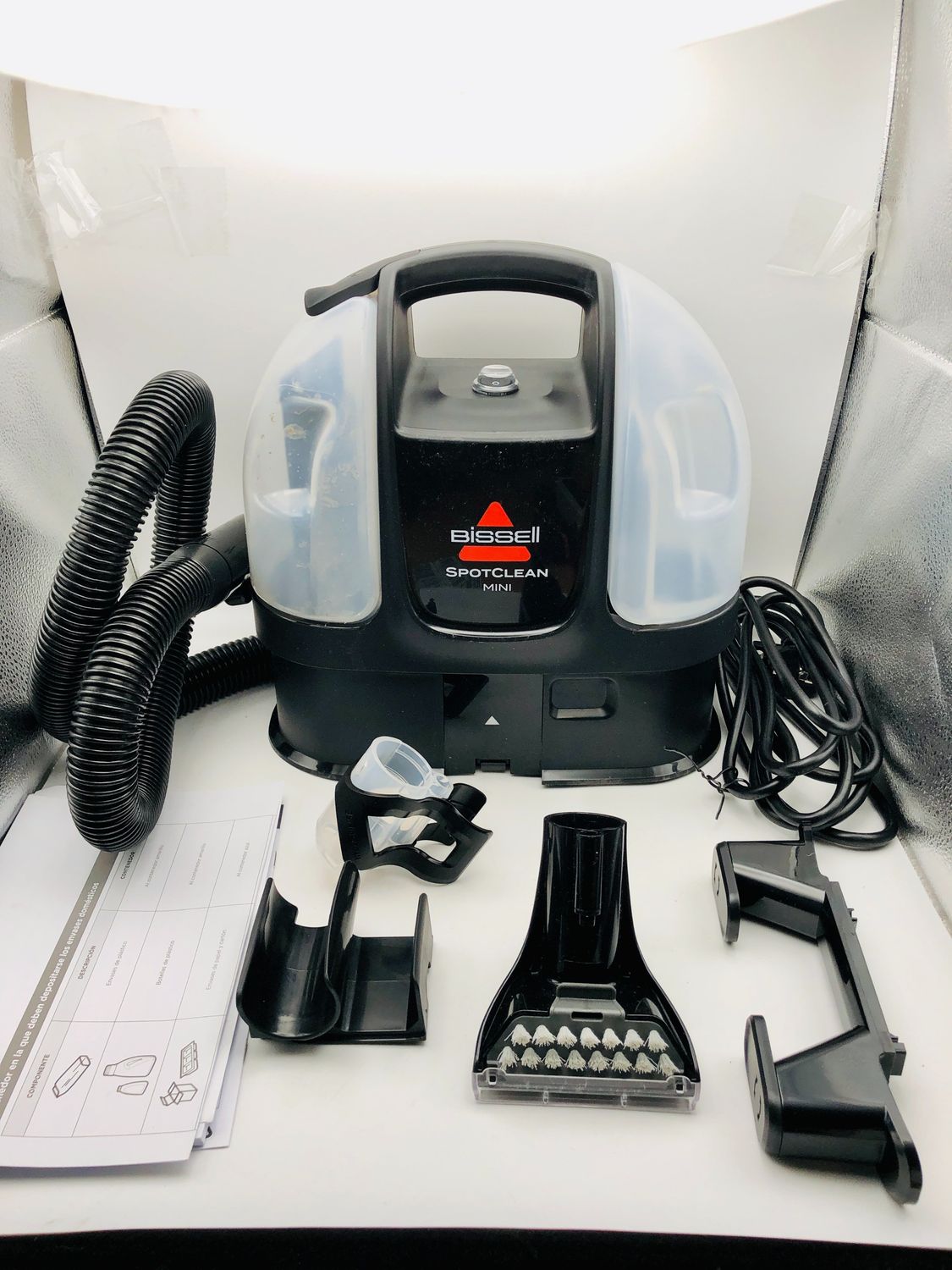 BISSELL SpotClean Mini Corded – przenośny odkurzacz do prania dywanów