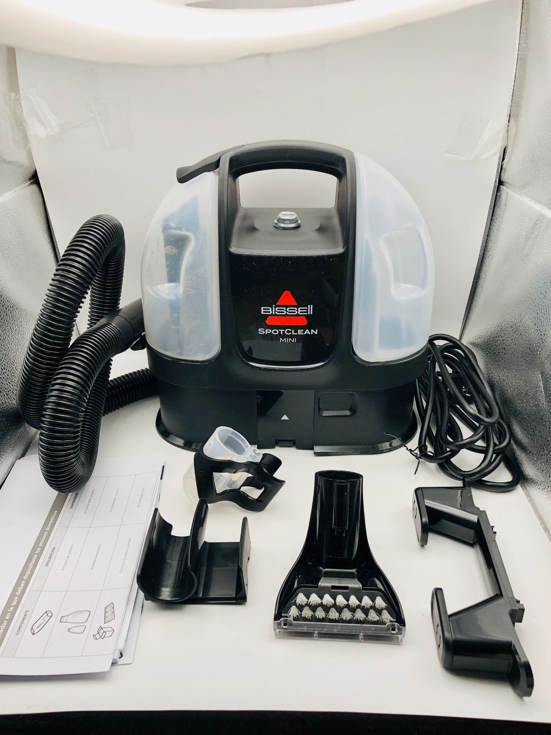 BISSELL SpotClean Mini Corded – przenośny odkurzacz do prania dywanów