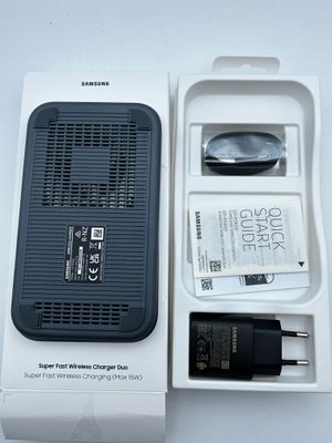Ładowarka bezprzewodowa Samsung Duo EP-P5400T 15 W z adapterem 25 W czarna