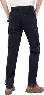 WORK IDEA Męskie spodnie robocze Slim-Fit Stretch