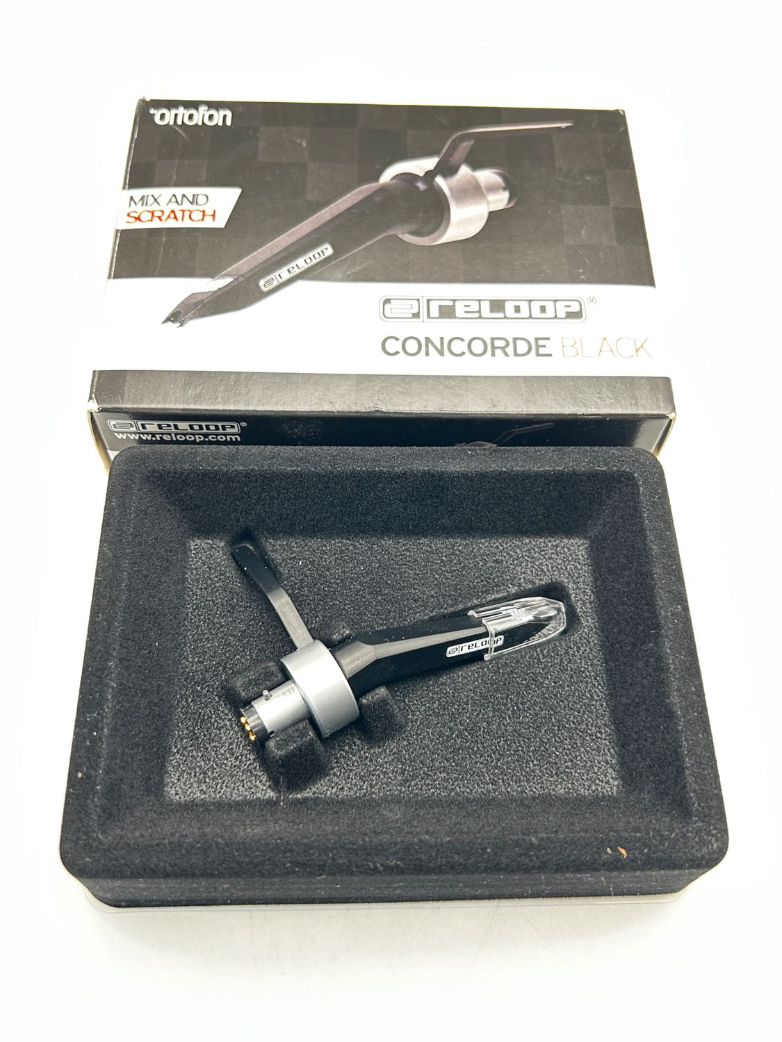 Reloop Concorde Black by Ortofon system do gramofonu