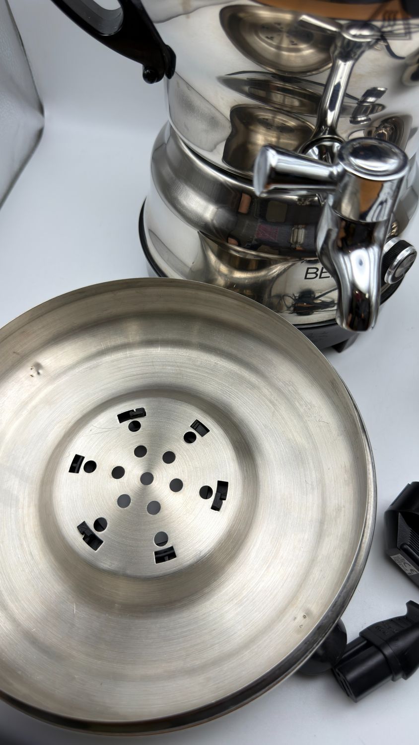BEEM Tea-Classic Samowar 3 l stal nierdzewna z czajnikiem 1 l