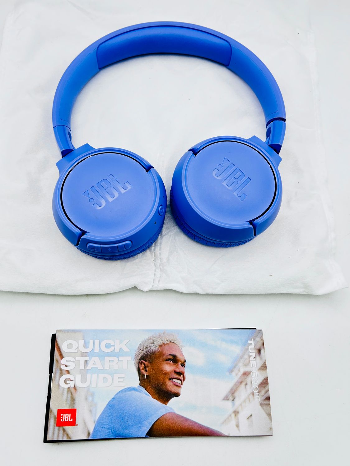 JBL Tune 530 BT, bezprzewodowe słuchawki nauszne z Bluetooth 6.0, 76小时
