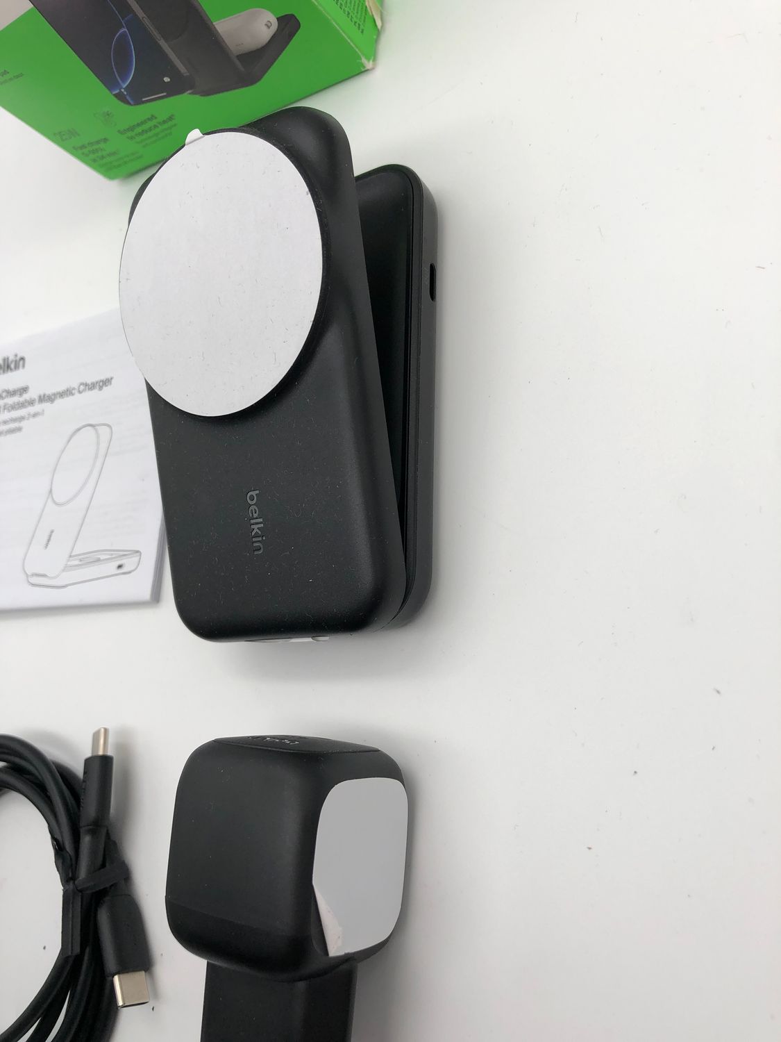 Belkin UltraCharge Qi 2.2 stacja ładująca 2 w 1, 25 W, kompatybilna z