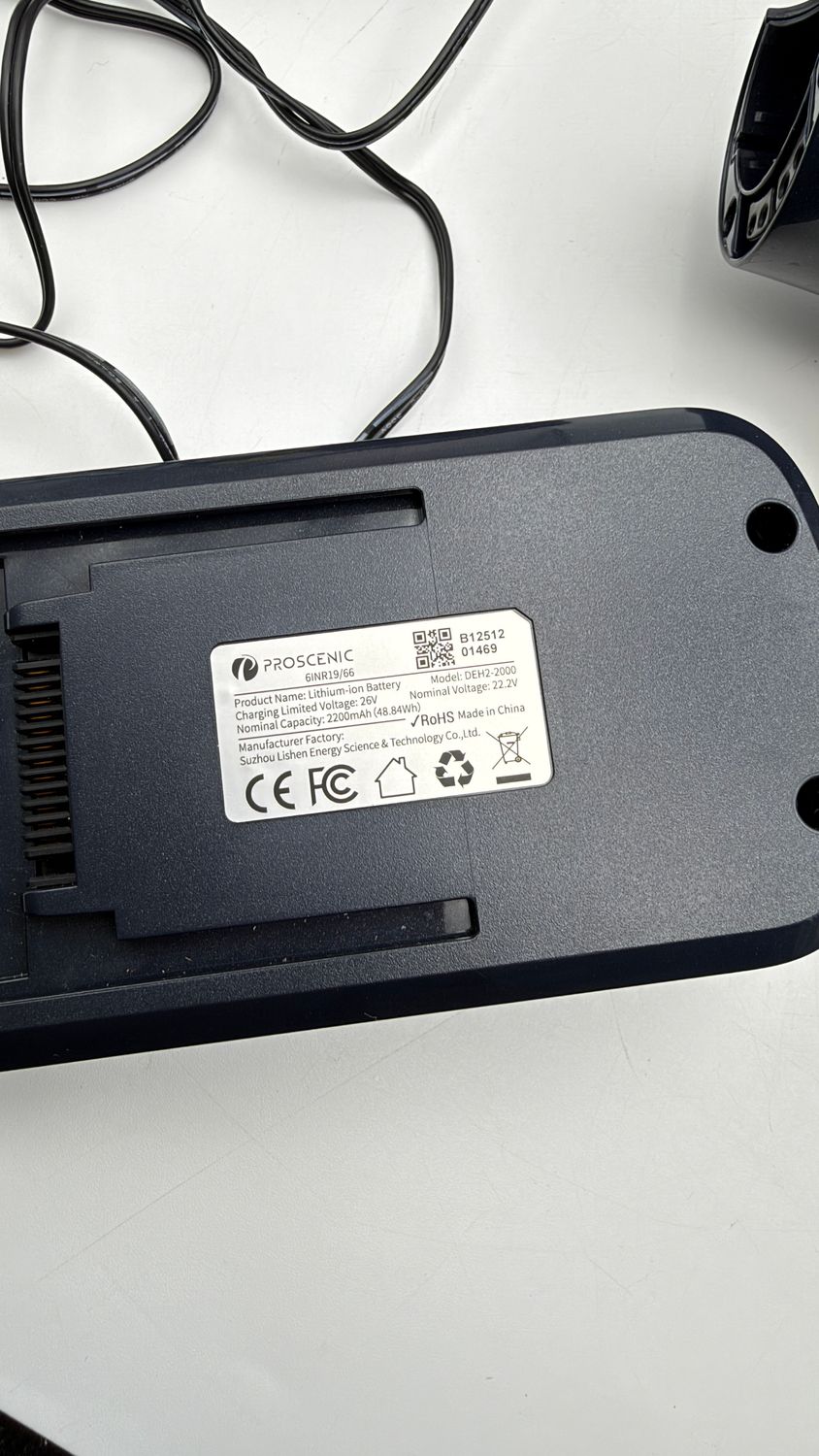 Proscenic P11 Lite bezprzewodowy odkurzacz akumulatorowy 40 kPa