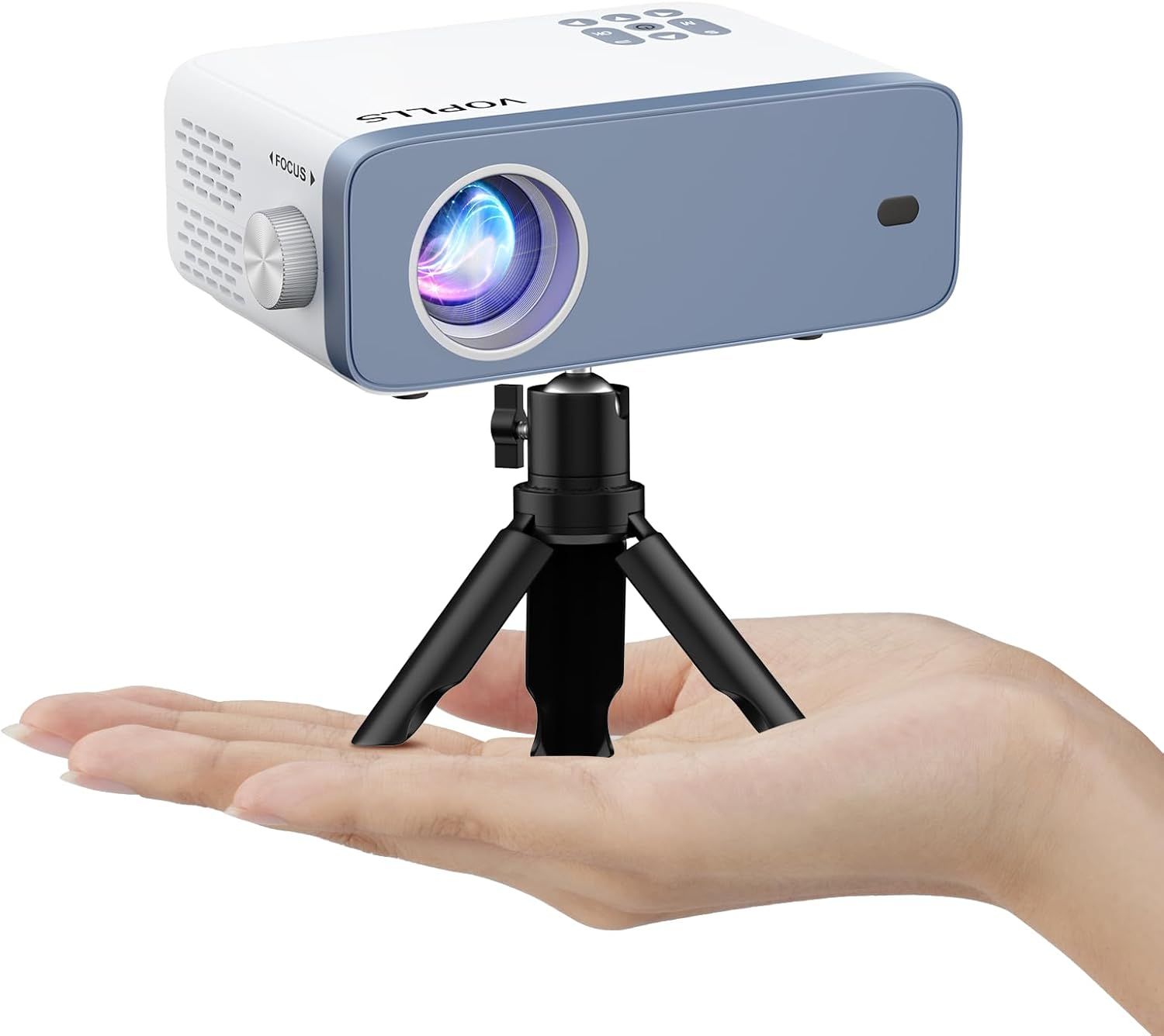 Mini projektor VOPLLS 12000 l Full HD 1080p