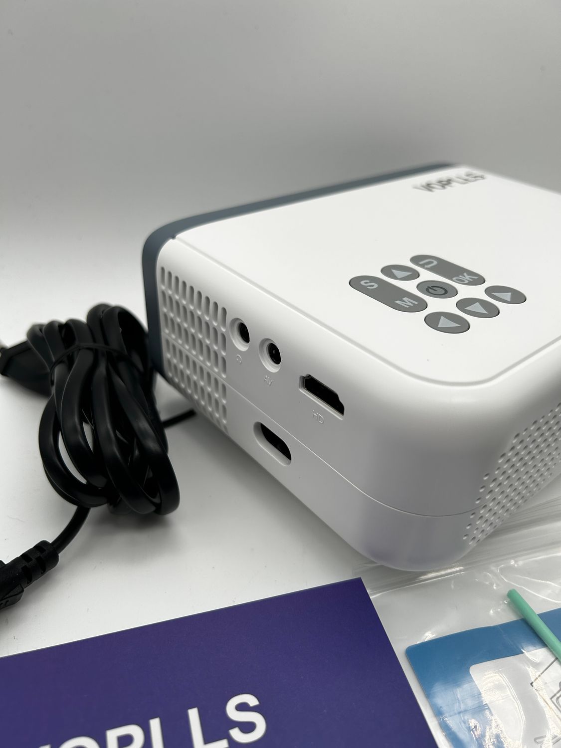 Mini projektor VOPLLS 12000 l Full HD 1080p