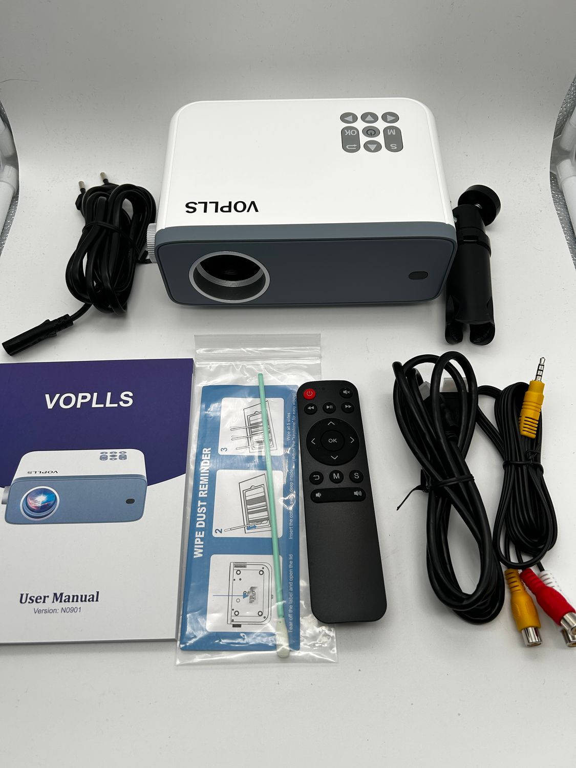 Mini projektor VOPLLS 12000 l Full HD 1080p