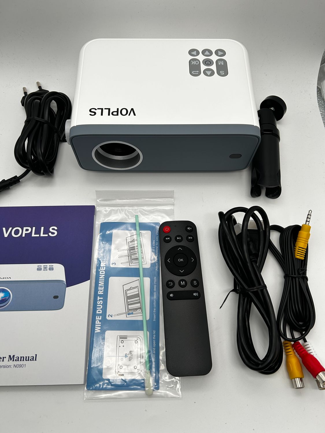 Mini projektor VOPLLS 12000 l Full HD 1080p