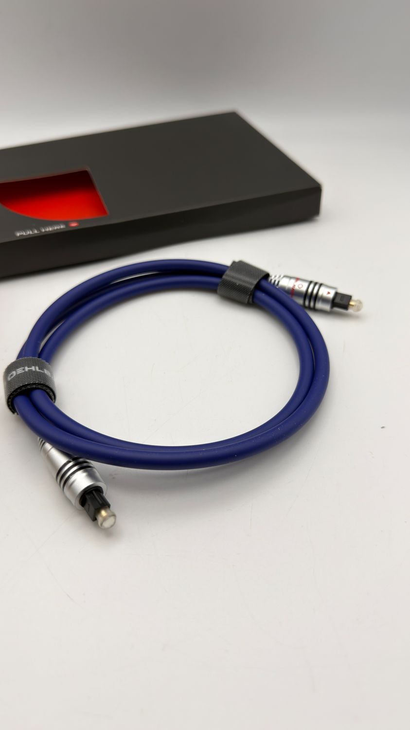 Oehlbach 1381 XXL Series 80 kabel optyczny 1 m niebieski