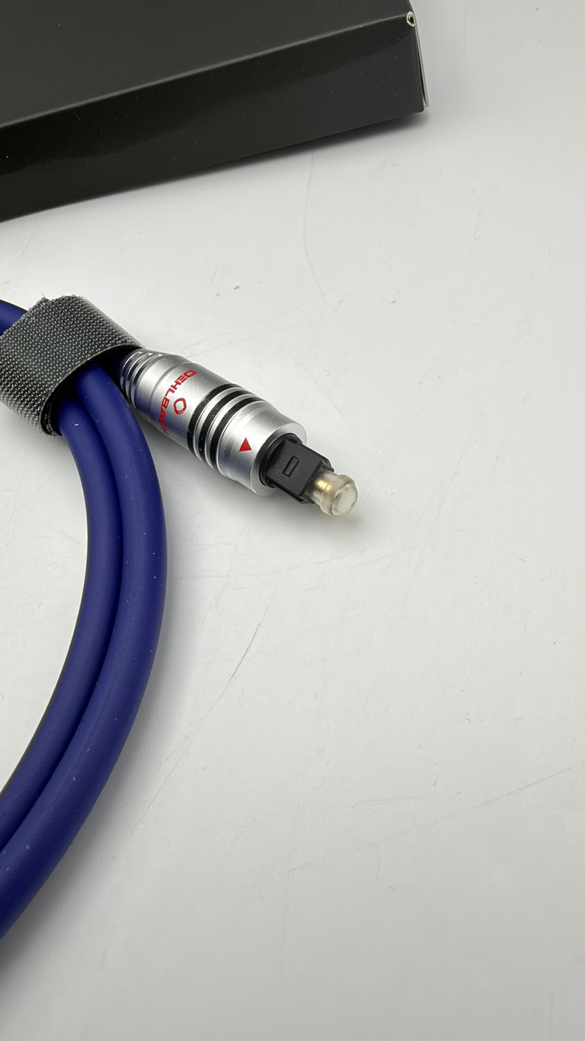 Oehlbach 1381 XXL Series 80 kabel optyczny 1 m niebieski