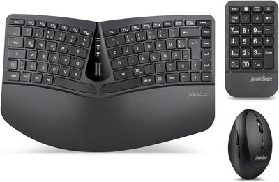 Perixx PERIDUO-606A 3-in-1 – bezprzewodowy ergonomiczny zestaw
