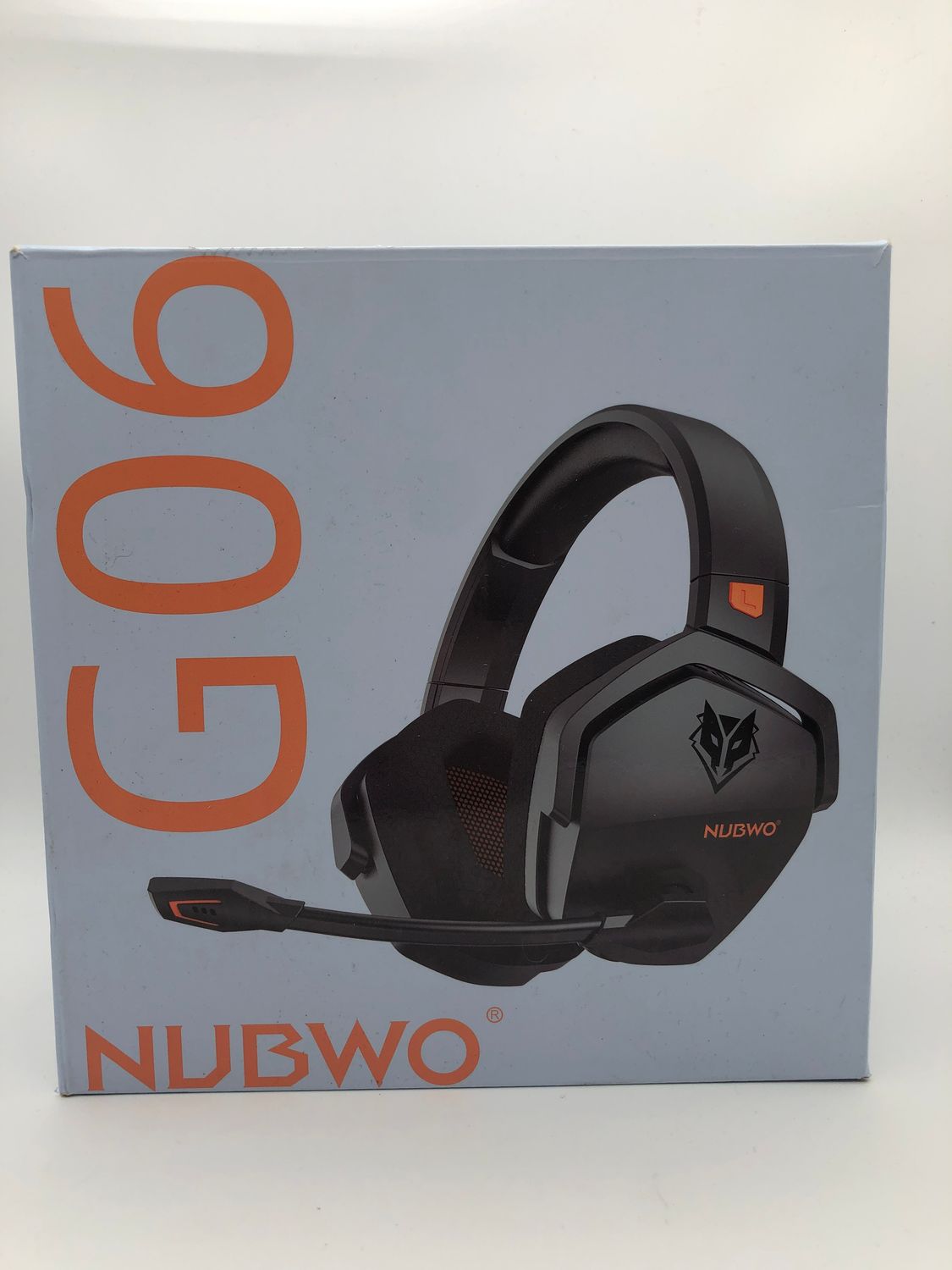 NUBWO G06 bezprzewodowe słuchawki gamingowe