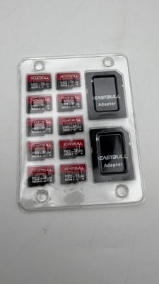 Karty SD 16 GB klasy 10 do kamery monitoringu (10 sztuk i 2 adaptery)