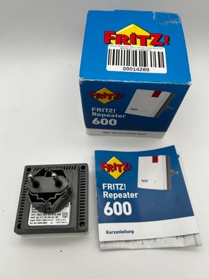 FRITZ! Repeater 600 | rozszerzenie Wi-Fi do 600 Mbit/s | kompaktowy i