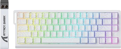 ATTACK SHARK X68 HE – klawiatura gamingowa Rapid Trigger 8000 Hz 60% RGB