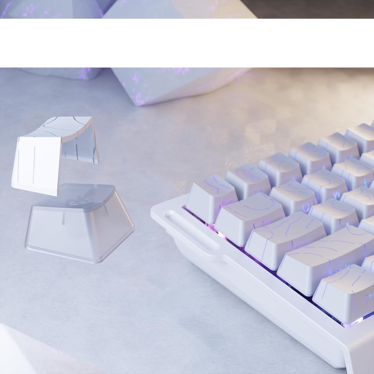 ATTACK SHARK X68 HE – klawiatura gamingowa Rapid Trigger 8000 Hz 60% RGB