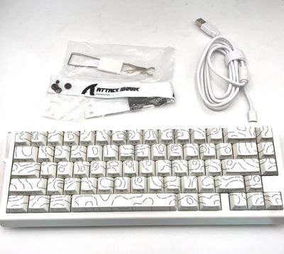 ATTACK SHARK X68 HE – klawiatura gamingowa Rapid Trigger 8000 Hz 60% RGB