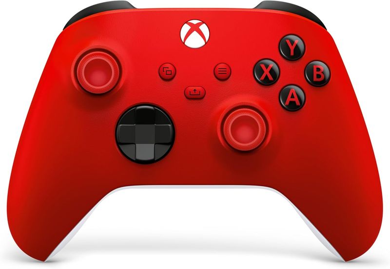 Xbox Wireless Controller Pulse Red – do Xbox Series X|S, Windows 10/11, Android, iOS
