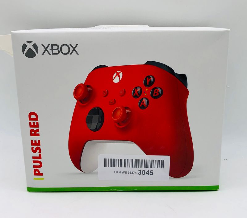 Xbox Wireless Controller Pulse Red – do Xbox Series X|S, Windows 10/11, Android, iOS