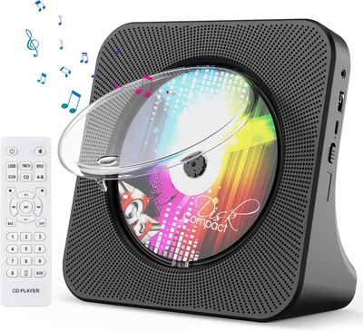 Gueray przenośny odtwarzacz CD z Bluetooth
