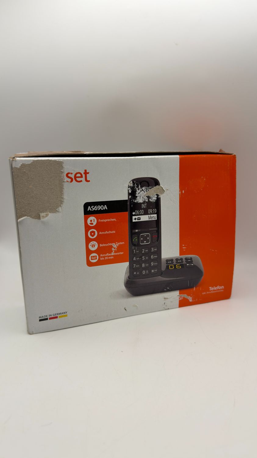 Gigaset AS690A telefon bezprzewodowy DECT z automatyczną sekretarką