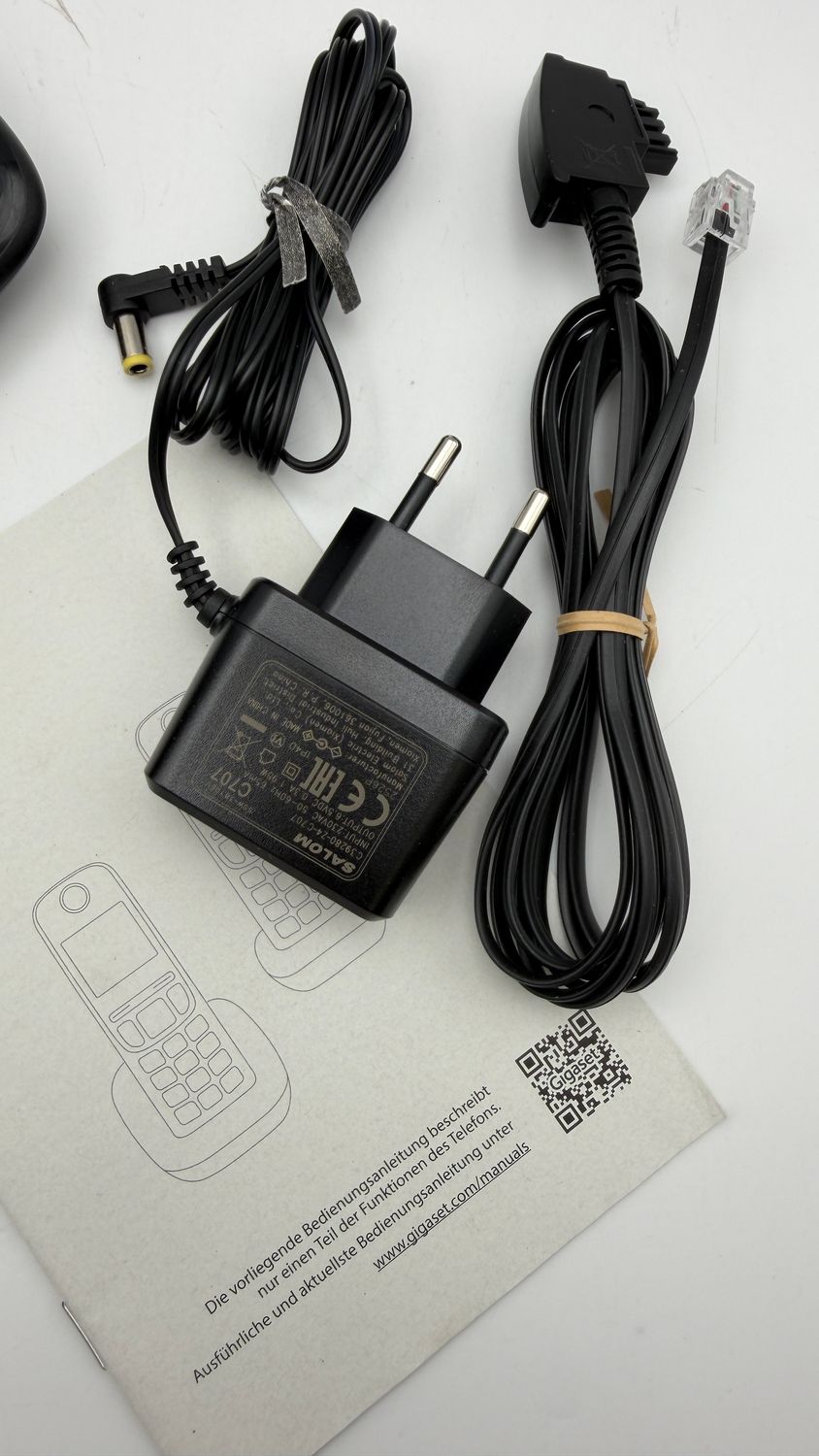 Gigaset AS690A telefon bezprzewodowy DECT z automatyczną sekretarką