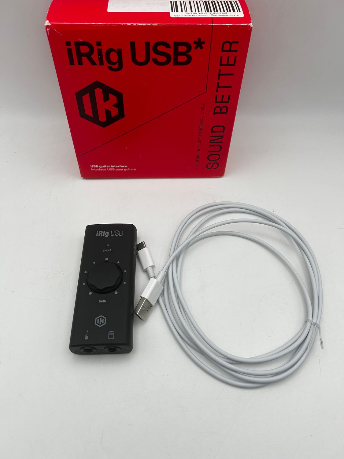 IK Multimedia iRig – kompaktowy interfejs audio USB-C do gitary i basu