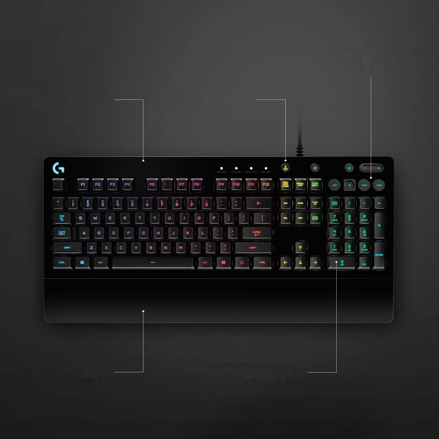 Logitech G213 Prodigy – klawiatura gamingowa RGB AZERTY (francuska)