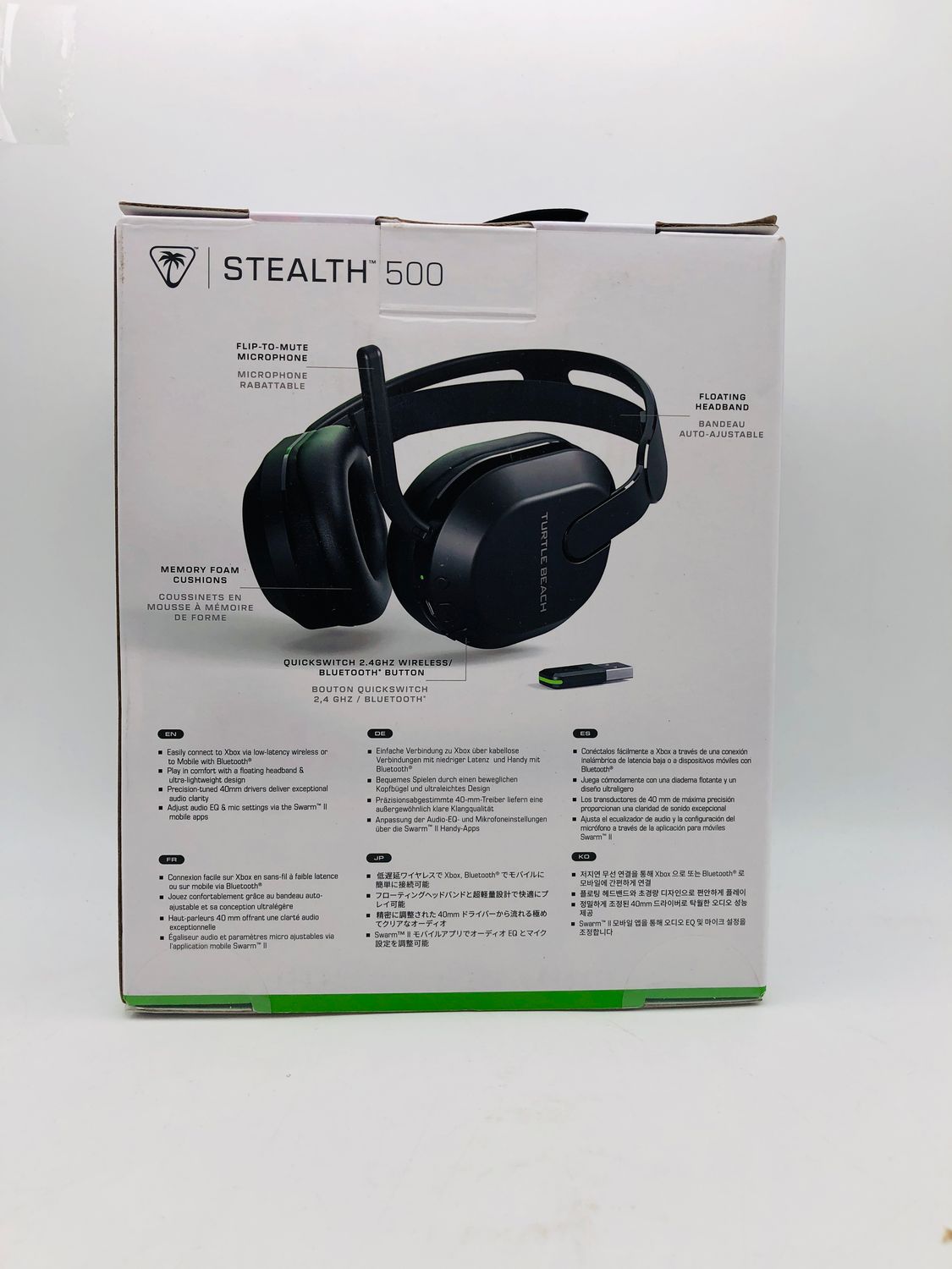 Turtle Beach Stealth 500 Czarny – bezprzewodowe słuchawki gamingowe
