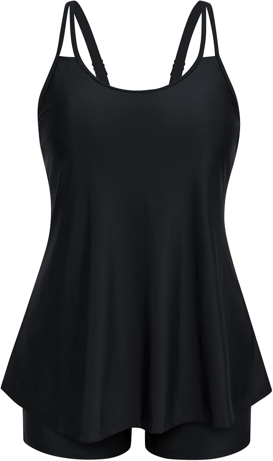 Hanna Nikole Tankini Plus Size – Dwuczęściowy strój kąpielowy z wysokim stanem